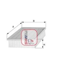 S 3099 A Фільтр повітря SOFIMA S3099A