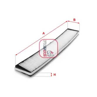 Фильтр воздушный кондиционера (салона) SOFIMA S 3158 C