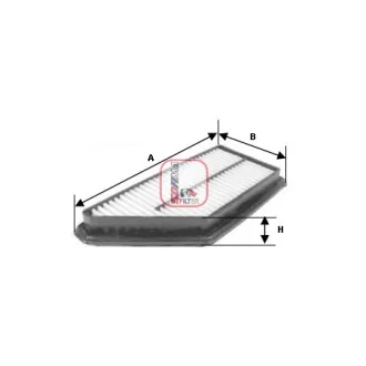 S 3237 A Фільтр повітря SOFIMA S3237A