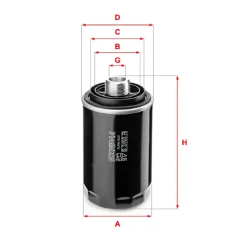 Фільтр масляний AUDI/VW/SKODA "1,8-2,0 "05-15 SOFIMA S3493R