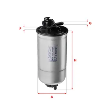 Fuel filter, water separator, Spin-On. Фильтр топливный, сепаратор, накручиваемый SOFIMA S4331NR