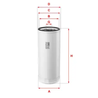 Фильтр масляный, накручиваемый. Фільтр масляний, накручуваний. Oil filter, Spin-On SOFIMA S4402R