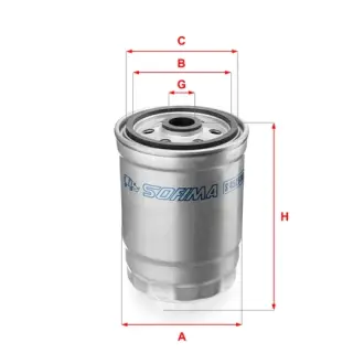 Фільтр паливний Saab 9-3/9-3X 1.9 TiD 04-15 (OE line) SOFIMA S 4526 NR