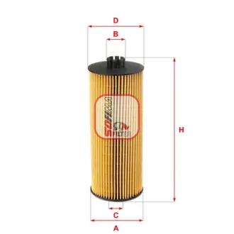 Фільтр масляний MAN TGL 8.250-12.250 08-/TGM 08- SOFIMA S 5005 PE