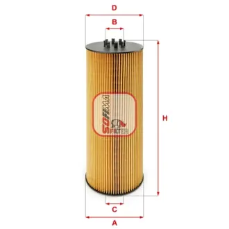 Oil filter, cartridge. Фильтр масляный, вставка SOFIMA S5006PE