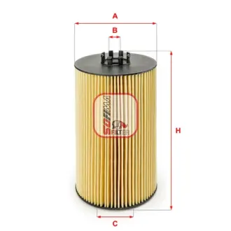 Oil filter, cartridge. Фильтр масляный, вставка SOFIMA S5046PE