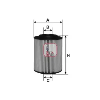 Фiльтр оливний (СПЕЦВИКУП) SOFIMA S5054PE
