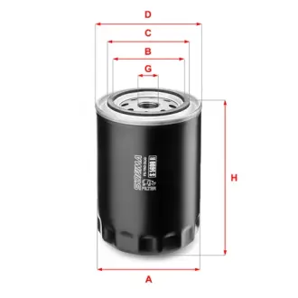 Фильтр масляный, накручиваемый. Фільтр масляний, накручуваний. Oil filter, Spin-On SOFIMA S5600R