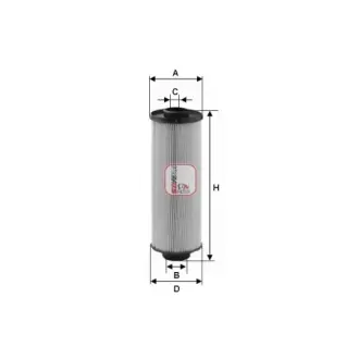 Fuel filter, cartridge. Фильтр топливный, вставка SOFIMA S6004NE