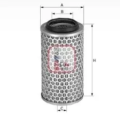 Air filter, primary. Фильтр воздушный, основной SOFIMA S7299A