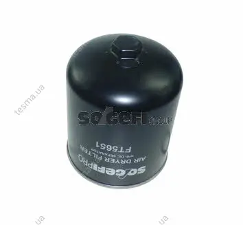Air dryer, desiccant, Spin-On. Фильтр осушителя воздуха для пневмотормозов SOGEFI PRO FT5651 (фото 1)