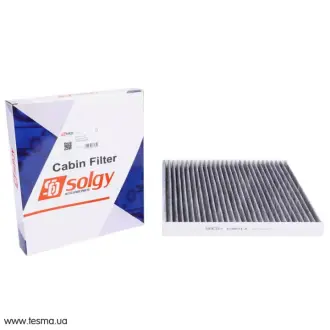 Фільтр салону Fiat Ducato/Citroen Jumper/Peugeot Boxer 06- (вугільний) SOLGY 104013