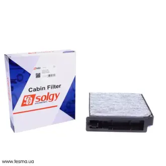 Фільтр салону Renault Clio/Dacia Logan 04- (вугільний) SOLGY 104025