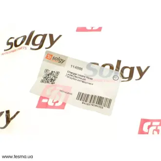 Патрубок інтеркулера VW Golf/ Jetta/ Eos/ Touran 1.4 TSI 06- SOLGY 114086