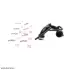 Патрубок турбіни Renault Kangoo 1.5 dCi 01- SOLGY 114219 (фото 5)
