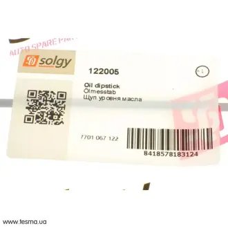 Щуп рівня оливи Renault Kangoo/Logan 1.6 08-/Megane 1.4 01- SOLGY 122005
