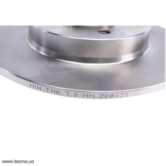 Диск гальмівний (задній) Citroen C4/Peugeot 207/307 05- (249х9) (+ABS) (з підшипником) (d=30) SOLGY 208025