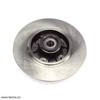 Диск гальмівний (задній) Renault Megane III/Scenic III 08- (260x8) (+ABS) (з підшипником) SOLGY 208035