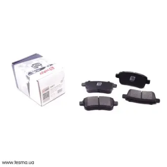 Колодки гальмівні (задні) Renault Fluence/Megane/Scenic 08- SOLGY 209077