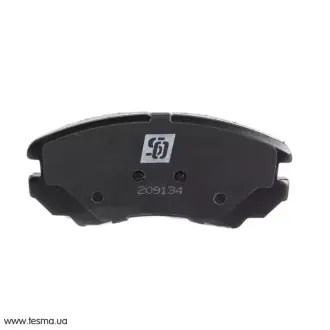 Колодки гальмівні (передні) Hyundai Sonata/Tucson/Kia Sportage 01- SOLGY 209134