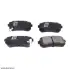 Колодки гальмівні (задні) Hyundai Accent/I20/I30/Ix35/Sonata/Kia Ceed/Rio/Sportage 1.2-3.3 05- SOLGY 209154 (фото 5)