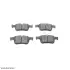 Колодки гальмівні (задні) Ford Mondeo/Galaxy/S-Max 14-/Kuga 12-/Ford (США) Edge 06- SOLGY 209166 (фото 3)