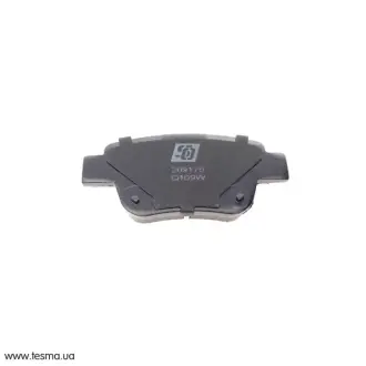 Колодки гальмівні (задні) Toyota Avensis 03-08/Corolla Verso 04-09 SOLGY 209175