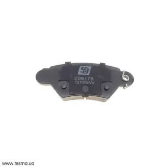 Колодки гальмівні (задні) Opel Astra G 98-05/Chevrolet Corsa 94-02 SOLGY 209178