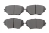 Колодки гальмівні (передні) Toyota Rav 4 II 00-05 SOLGY 209317 (фото 1)