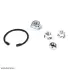 Підшипник маточини (передньої) Skoda Octavia -03/VW Bora/Golf IV/Amulet (40x74x40) (к-кт) SOLGY 216091 (фото 4)