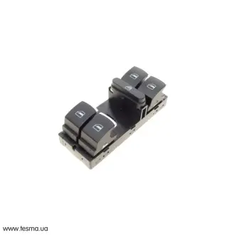 Кнопка склопідіймача (L) VW Passat/Golf/Jetta 05- (блок) SOLGY 401037