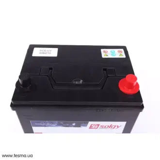 Акумуляторна батарея 60Ah/500A (230x172x222/+R) Азія SOLGY 406010