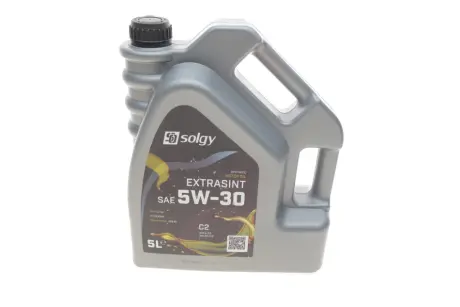 Олива 5W30 EXTRASINT C2 (5L) (API SN/CF/ACEA C2/MB 229.31/MB 229.51/MB 229.52/MB 226.5/BMW LL-04) SOLGY 504020