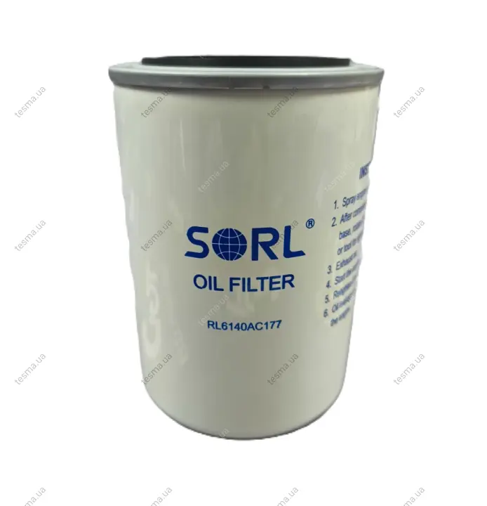 Фільтр масляний SORL RL6140AC177 (фото 1)