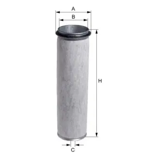 Air filter, by-pass. Фильтр воздушный, запасный. Фільтр повітряний, вторинний SOTRAS SA6043