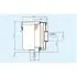 Vacuum air filter. Фильтр всасывания воздушный. SOTRAS SA6060 (фото 1)