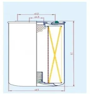 Oil filter, Spin-On. Фильтр масляный, накручиваемый SOTRAS SH8145