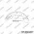 Колодки тормозные барабанные SPEEDMATE SMBSG007 (фото 1)