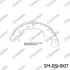 Колодки тормозные барабанные SPEEDMATE SMBSH007 (фото 1)