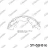 Колодки тормозные барабанные SPEEDMATE SMBSH016 (фото 1)