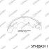 Колодки тормозные барабанные SPEEDMATE SMBSK011 (фото 1)