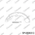 Колодки тормозные барабанные SPEEDMATE SMBSK012 (фото 1)