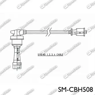 Провод высоковольтный компл. SPEEDMATE SMCBH508