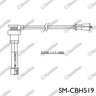 Провод высоковольтный компл. SPEEDMATE SMCBH519