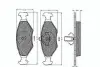 Комплект тормозных колодок, дисковый тормоз SPIDAN 32906 (фото 1)