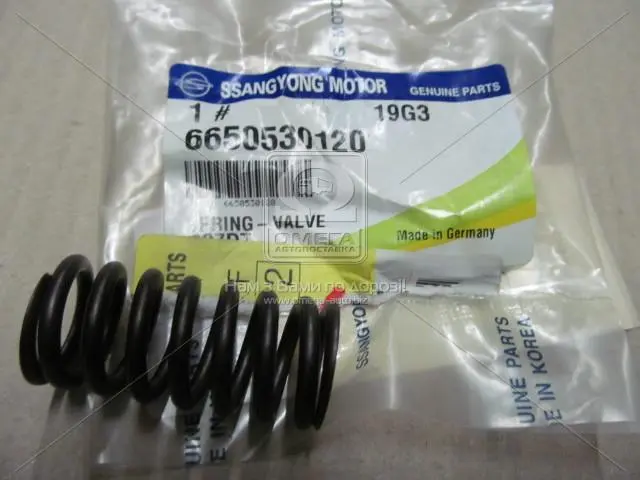 Пружина клапана (вир-во SsangYong) SSANGYONG 6650530120 (фото 1)