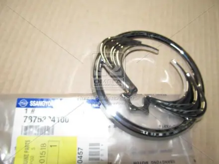 Емблема кришки багажника Korando C 10-19. Actyon Sports 12- SSANGYONG 7875334100