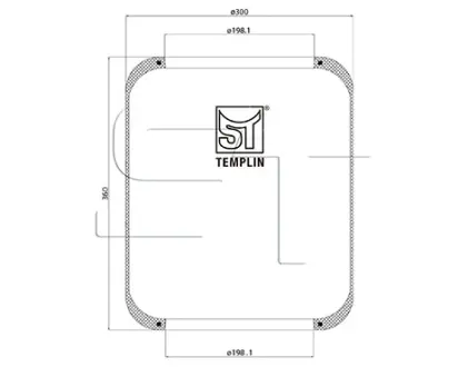 Подушка амортизуюча ST-TEMPLIN 04.060.6006.140