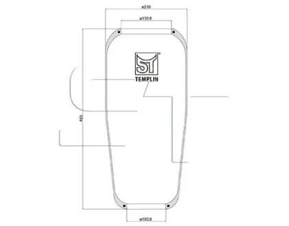 Подушка амортизуюча ST-TEMPLIN 04.060.6006.500