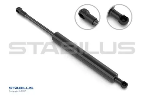 Gas Spring, boot-/cargo area. Газовая пружина, крышка багажник STABILUS 008472